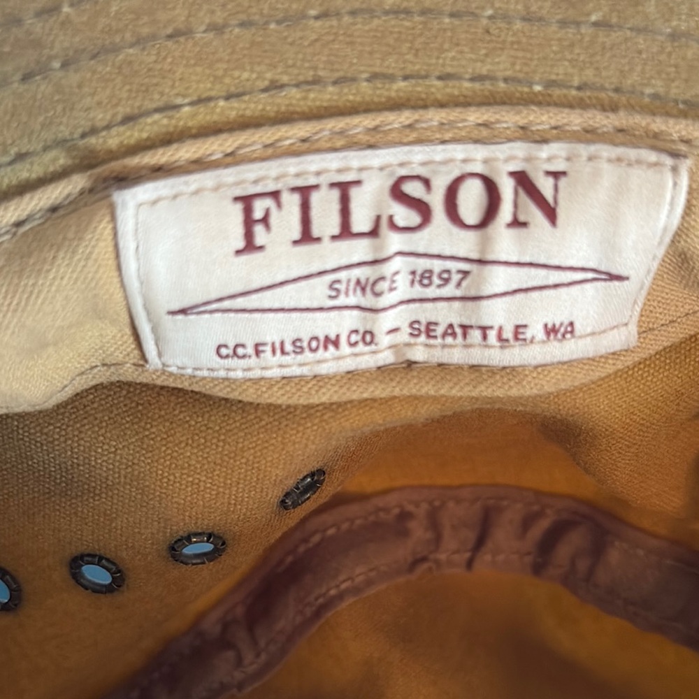 FILSON TIN CLOTH BUSH HAT - Picture 7 of 12
